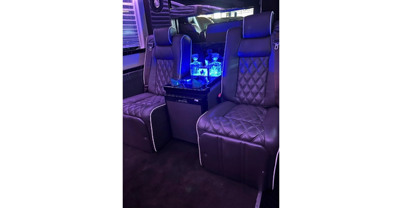 Executive Jet Limo interior
